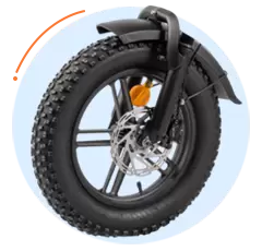 Pop&uuml;ler Fat Tire E-Bike