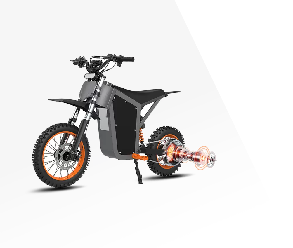 750W tam güçlü motor