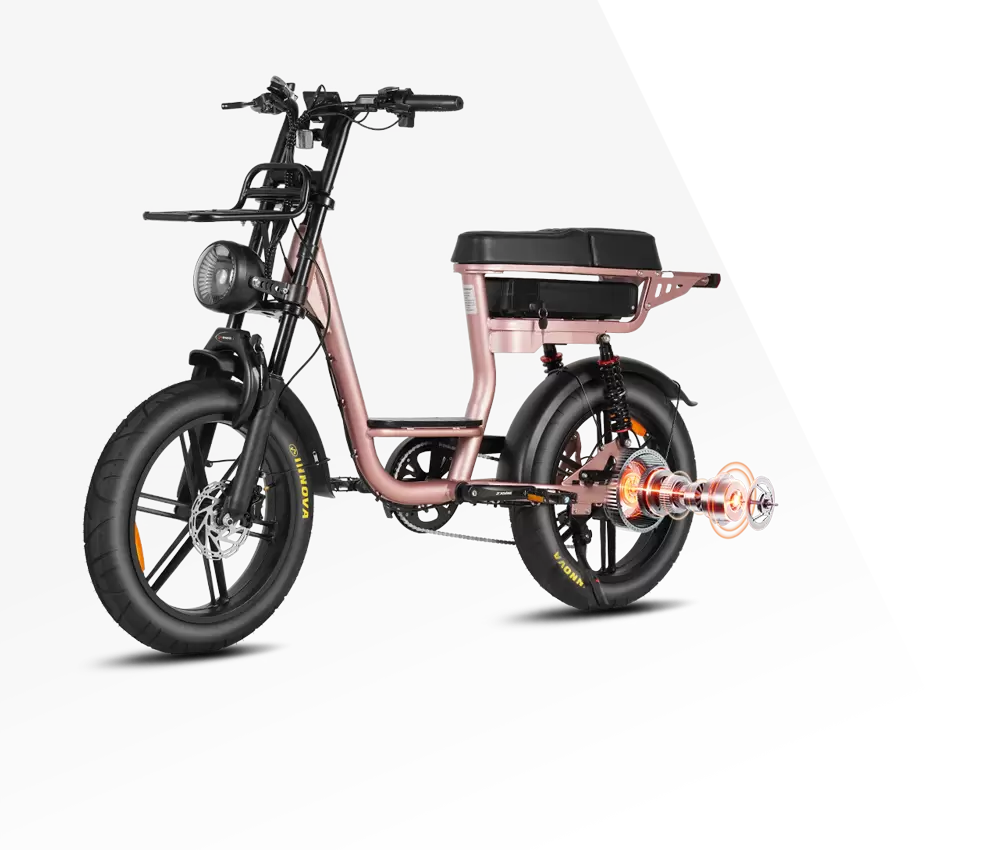 500W tam güçlü motor